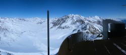 Archiv Foto Webcam Schnalstaler Gletscher - Aussichtsplattform Iceman Ötzi Peak 03:00