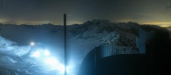 Archiv Foto Webcam Schnalstaler Gletscher - Aussichtsplattform Iceman Ötzi Peak 23:00