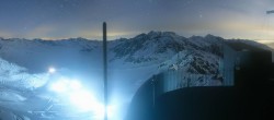 Archiv Foto Webcam Schnalstaler Gletscher - Aussichtsplattform Iceman Ötzi Peak 03:00