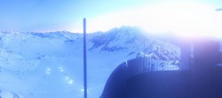 Archiv Foto Webcam Schnalstaler Gletscher - Aussichtsplattform Iceman Ötzi Peak 05:00