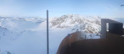 Archiv Foto Webcam Schnalstaler Gletscher - Aussichtsplattform Iceman Ötzi Peak 15:00