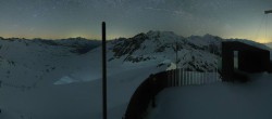 Archived image Webcam Val Senales Glacier - Iceman Ötzi Peak 23:00