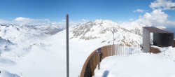 Archiv Foto Webcam Schnalstaler Gletscher - Aussichtsplattform Iceman Ötzi Peak 15:00