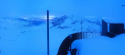 Archiv Foto Webcam Schnalstaler Gletscher - Aussichtsplattform Iceman Ötzi Peak 03:00