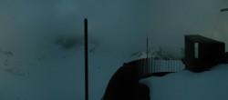 Archiv Foto Webcam Schnalstaler Gletscher - Aussichtsplattform Iceman Ötzi Peak 01:00