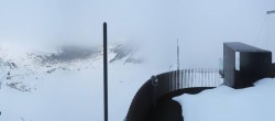 Archiv Foto Webcam Schnalstaler Gletscher - Aussichtsplattform Iceman Ötzi Peak 05:00