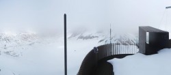Archiv Foto Webcam Schnalstaler Gletscher - Aussichtsplattform Iceman Ötzi Peak 07:00
