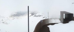 Archiv Foto Webcam Schnalstaler Gletscher - Aussichtsplattform Iceman Ötzi Peak 11:00