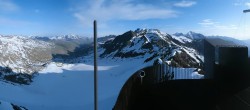 Archiv Foto Webcam Schnalstaler Gletscher - Aussichtsplattform Iceman Ötzi Peak 01:00