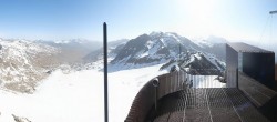 Archiv Foto Webcam Schnalstaler Gletscher - Aussichtsplattform Iceman Ötzi Peak 07:00