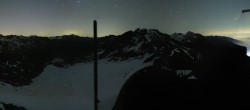 Archiv Foto Webcam Schnalstaler Gletscher - Aussichtsplattform Iceman Ötzi Peak 23:00