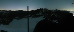 Archiv Foto Webcam Schnalstaler Gletscher - Aussichtsplattform Iceman Ötzi Peak 01:00