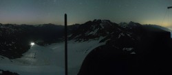 Archiv Foto Webcam Schnalstaler Gletscher - Aussichtsplattform Iceman Ötzi Peak 23:00