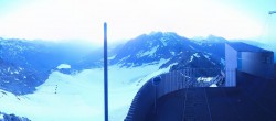 Archiv Foto Webcam Schnalstaler Gletscher - Aussichtsplattform Iceman Ötzi Peak 03:00