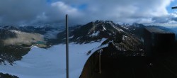 Archiv Foto Webcam Schnalstaler Gletscher - Aussichtsplattform Iceman Ötzi Peak 23:00