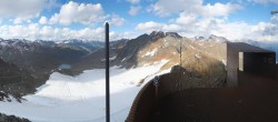 Archiv Foto Webcam Schnalstaler Gletscher - Aussichtsplattform Iceman Ötzi Peak 17:00