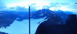 Archiv Foto Webcam Schnalstaler Gletscher - Aussichtsplattform Iceman Ötzi Peak 03:00