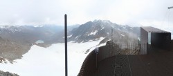 Archiv Foto Webcam Schnalstaler Gletscher - Aussichtsplattform Iceman Ötzi Peak 07:00
