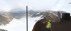 Archiv Foto Webcam Schnalstaler Gletscher - Aussichtsplattform Iceman Ötzi Peak 11:00