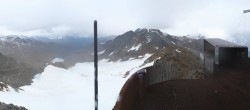 Archiv Foto Webcam Schnalstaler Gletscher - Aussichtsplattform Iceman Ötzi Peak 17:00