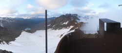 Archiv Foto Webcam Schnalstaler Gletscher - Aussichtsplattform Iceman Ötzi Peak 19:00