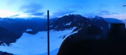 Archiv Foto Webcam Schnalstaler Gletscher - Aussichtsplattform Iceman Ötzi Peak 21:00