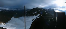 Archived image Webcam Val Senales Glacier - Iceman Ötzi Peak 23:00