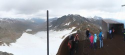 Archived image Webcam Val Senales Glacier - Iceman Ötzi Peak 09:00