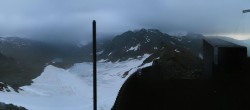 Archiv Foto Webcam Schnalstaler Gletscher - Aussichtsplattform Iceman Ötzi Peak 01:00