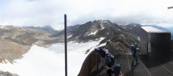 Archiv Foto Webcam Schnalstaler Gletscher - Aussichtsplattform Iceman Ötzi Peak 09:00