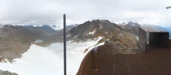 Archiv Foto Webcam Schnalstaler Gletscher - Aussichtsplattform Iceman Ötzi Peak 13:00