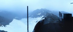 Archiv Foto Webcam Schnalstaler Gletscher - Aussichtsplattform Iceman Ötzi Peak 19:00
