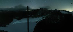 Archiv Foto Webcam Schnalstaler Gletscher - Aussichtsplattform Iceman Ötzi Peak 01:00