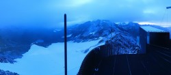 Archiv Foto Webcam Schnalstaler Gletscher - Aussichtsplattform Iceman Ötzi Peak 03:00