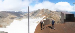 Archiv Foto Webcam Schnalstaler Gletscher - Aussichtsplattform Iceman Ötzi Peak 13:00