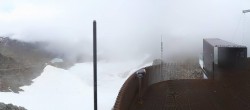 Archiv Foto Webcam Schnalstaler Gletscher - Aussichtsplattform Iceman Ötzi Peak 15:00