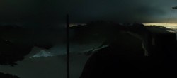 Archiv Foto Webcam Schnalstaler Gletscher - Aussichtsplattform Iceman Ötzi Peak 23:00