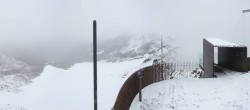 Archiv Foto Webcam Schnalstaler Gletscher - Aussichtsplattform Iceman Ötzi Peak 13:00