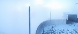 Archiv Foto Webcam Schnalstaler Gletscher - Aussichtsplattform Iceman Ötzi Peak 05:00