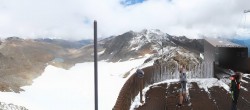 Archiv Foto Webcam Schnalstaler Gletscher - Aussichtsplattform Iceman Ötzi Peak 11:00