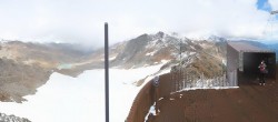 Archiv Foto Webcam Schnalstaler Gletscher - Aussichtsplattform Iceman Ötzi Peak 13:00