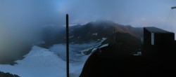 Archiv Foto Webcam Schnalstaler Gletscher - Aussichtsplattform Iceman Ötzi Peak 01:00