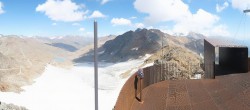 Archiv Foto Webcam Schnalstaler Gletscher - Aussichtsplattform Iceman Ötzi Peak 13:00