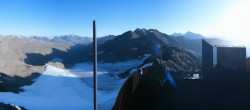 Archiv Foto Webcam Schnalstaler Gletscher - Aussichtsplattform Iceman Ötzi Peak 21:00