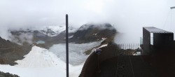 Archiv Foto Webcam Schnalstaler Gletscher - Aussichtsplattform Iceman Ötzi Peak 08:00