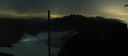 Archiv Foto Webcam Schnalstaler Gletscher - Aussichtsplattform Iceman Ötzi Peak 01:00