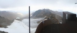 Archiv Foto Webcam Schnalstaler Gletscher - Aussichtsplattform Iceman Ötzi Peak 07:00