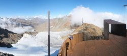 Archived image Webcam Val Senales Glacier - Iceman Ötzi Peak 15:00