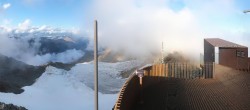 Archiv Foto Webcam Schnalstaler Gletscher - Aussichtsplattform Iceman Ötzi Peak 17:00