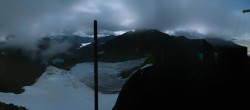 Archiv Foto Webcam Schnalstaler Gletscher - Aussichtsplattform Iceman Ötzi Peak 01:00